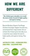 New Zealand Bostock 100% Organic Free Range Whole Chicken 1.2kg /優質紐西蘭有機自由放養原隻雞 1.2kg