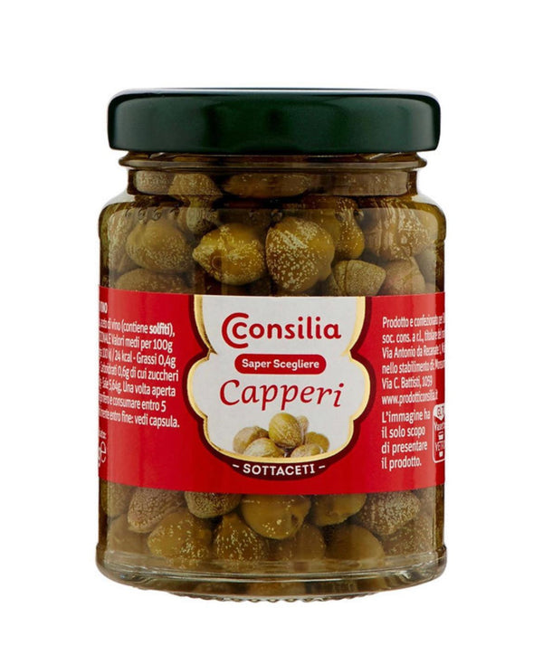 Capers in white vinegar 110gr