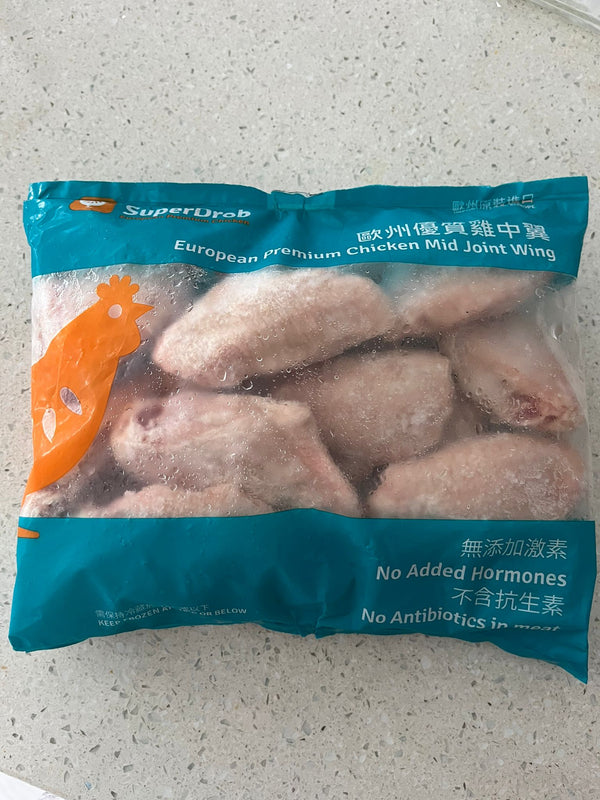 Europe No Antibiotics / Hormones Chicken Wing / 歐洲冇激素抗生素優質雞中翼 (1KG)