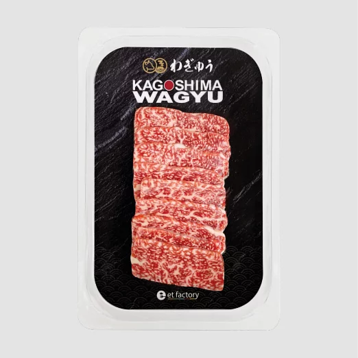 Kagashima A5	Wagyu Chuck Tail Flat（BBQ）/ 鹿兒島 A5和⽜⽜頸脊 （燒⾁⽚）120gr