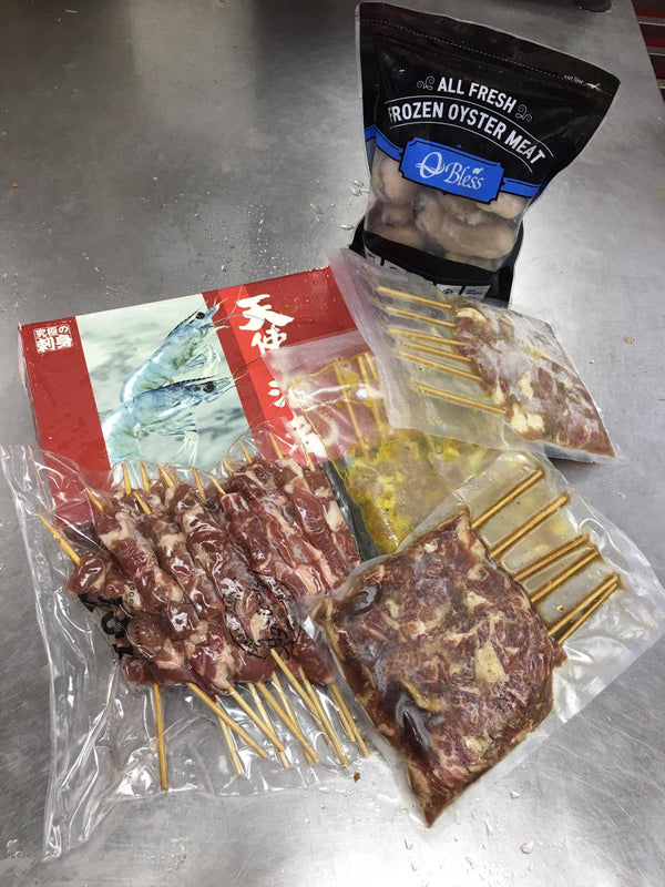 燒烤海鮮套餐( BBQ Seafood & Meat Set)